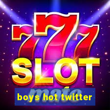 boys hot twitter